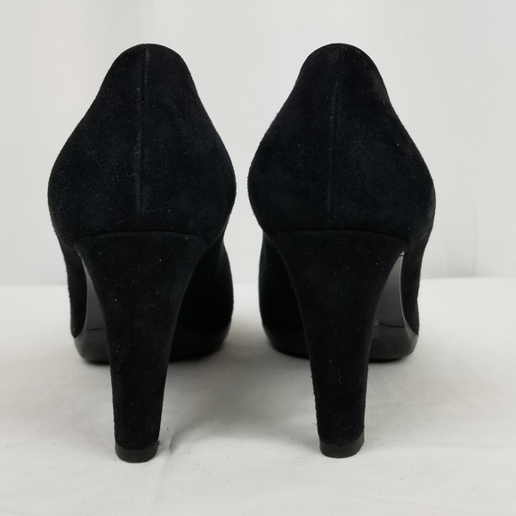 Sergio Rossi Suede Leather Heels Pumps size 38.5 - Picture 4 of 9